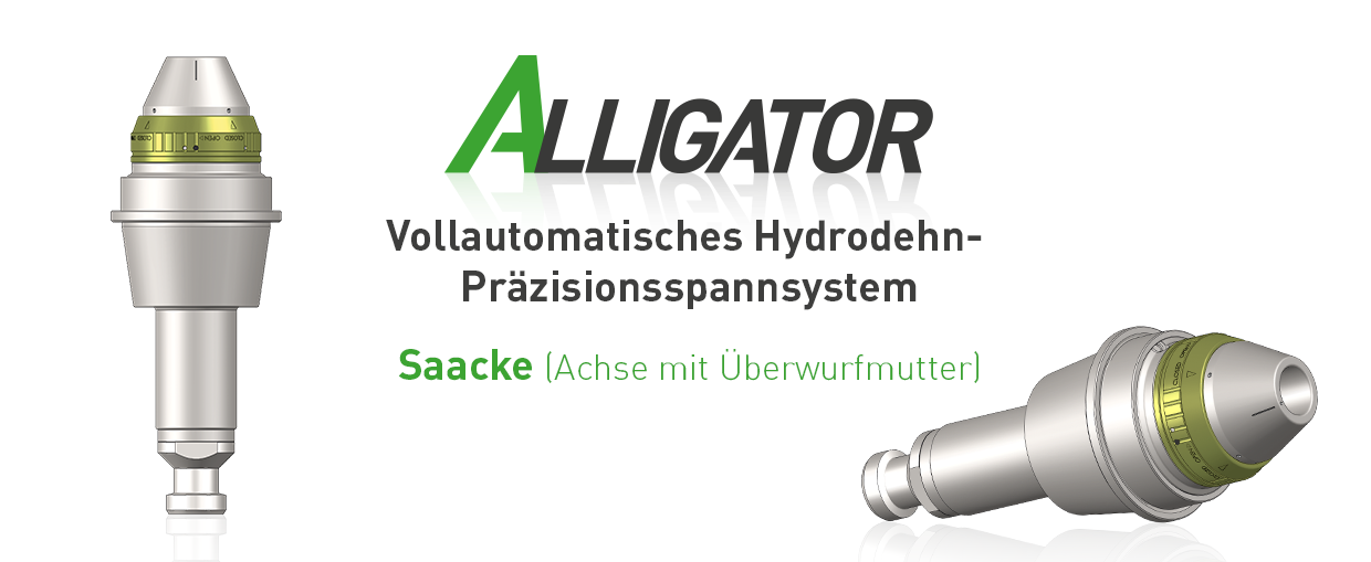 ALLIGATOR für Saacke - Achse mit Überwurfmutter