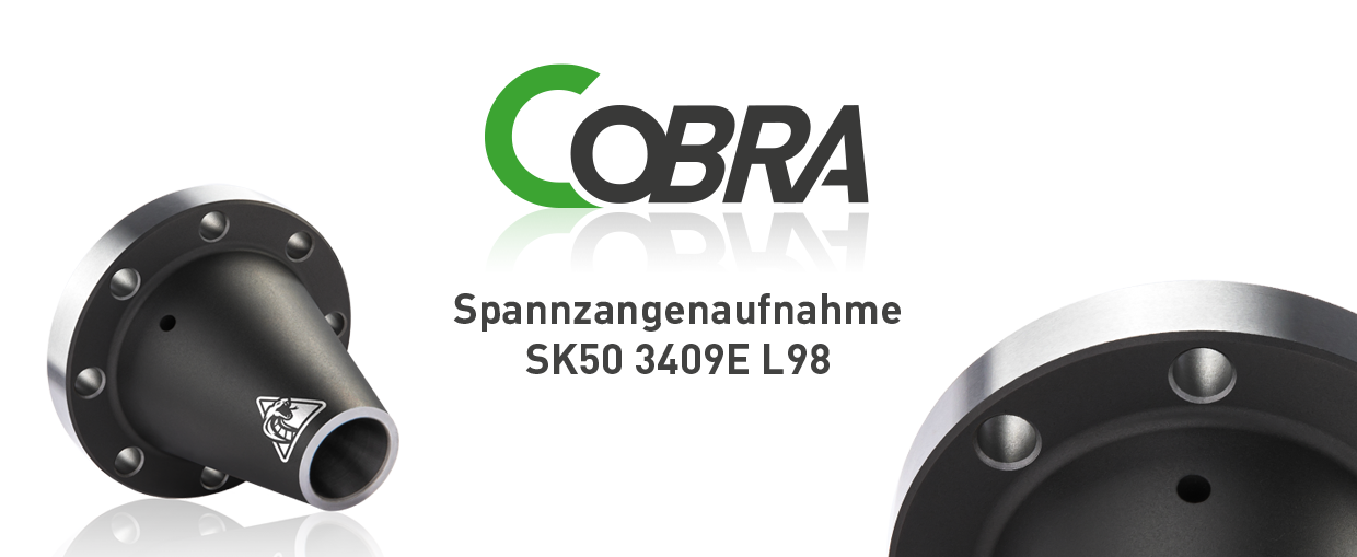 COBRA Spannzangenaufnahme SK50 3409E L98