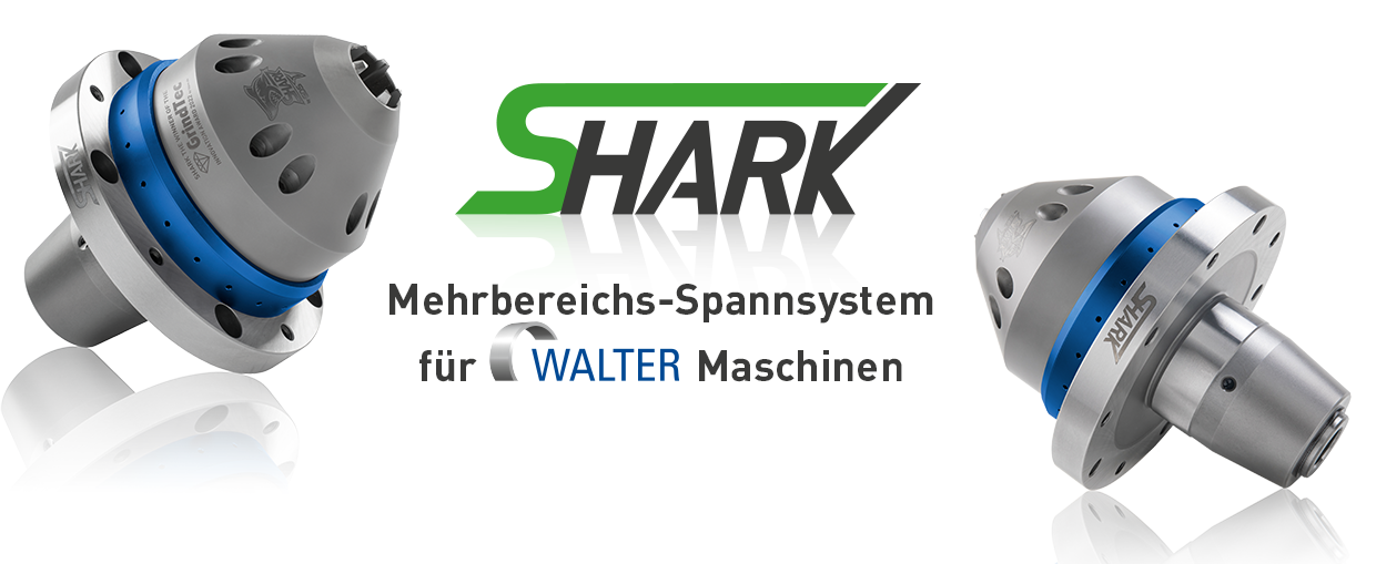 SHARK Mehrbereichs-Spannsystem