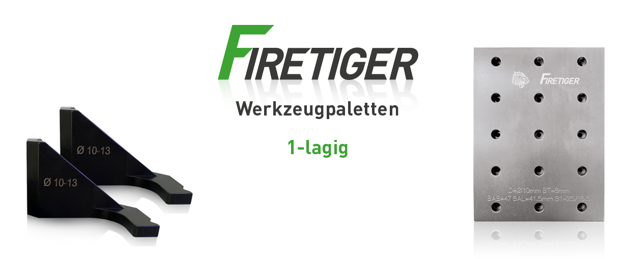 FIRETIGER Werkzeugpaletten 1-lagig